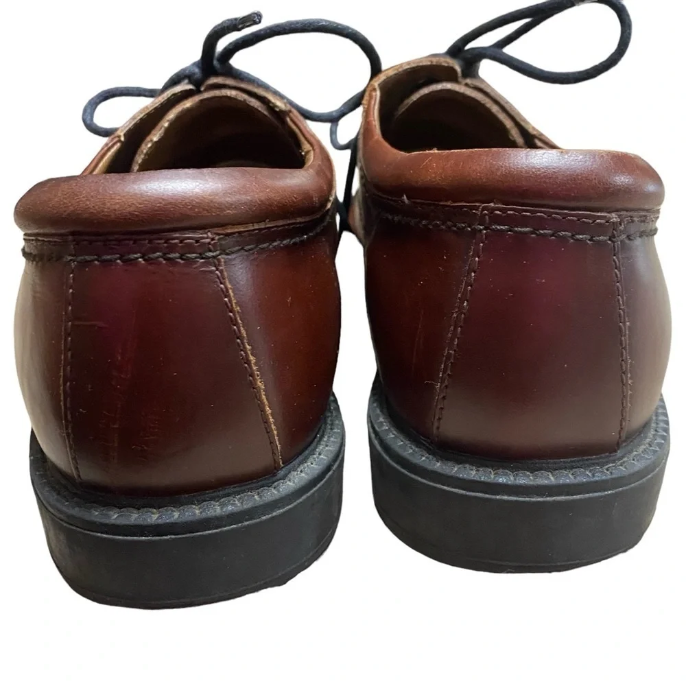 Dockers Brown Leather Lace Up Oxford Dress Shoes Size 8.5